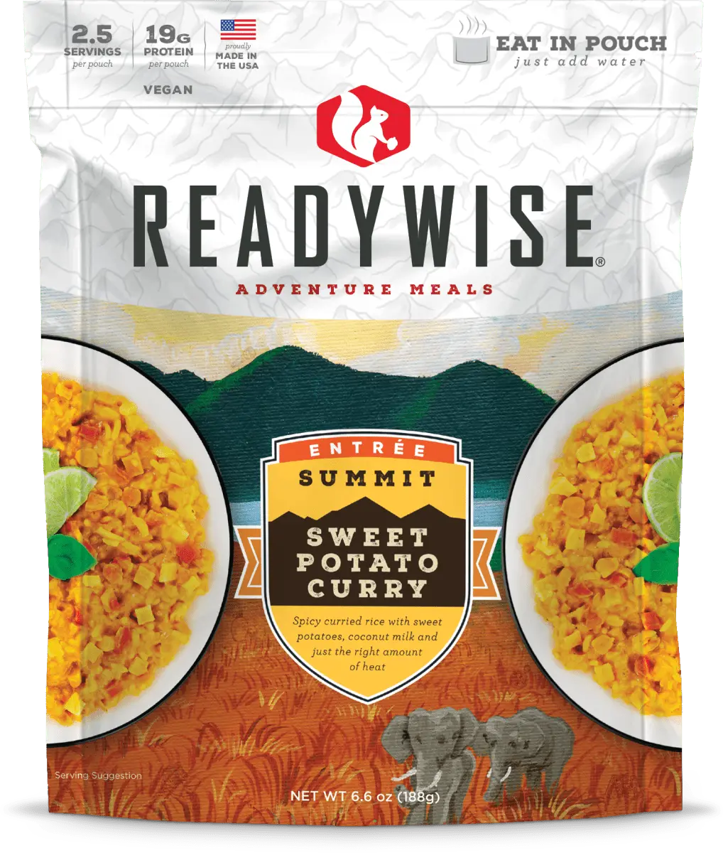 Readywise 6 Ct Case Summit Sweet Potato Curry 1