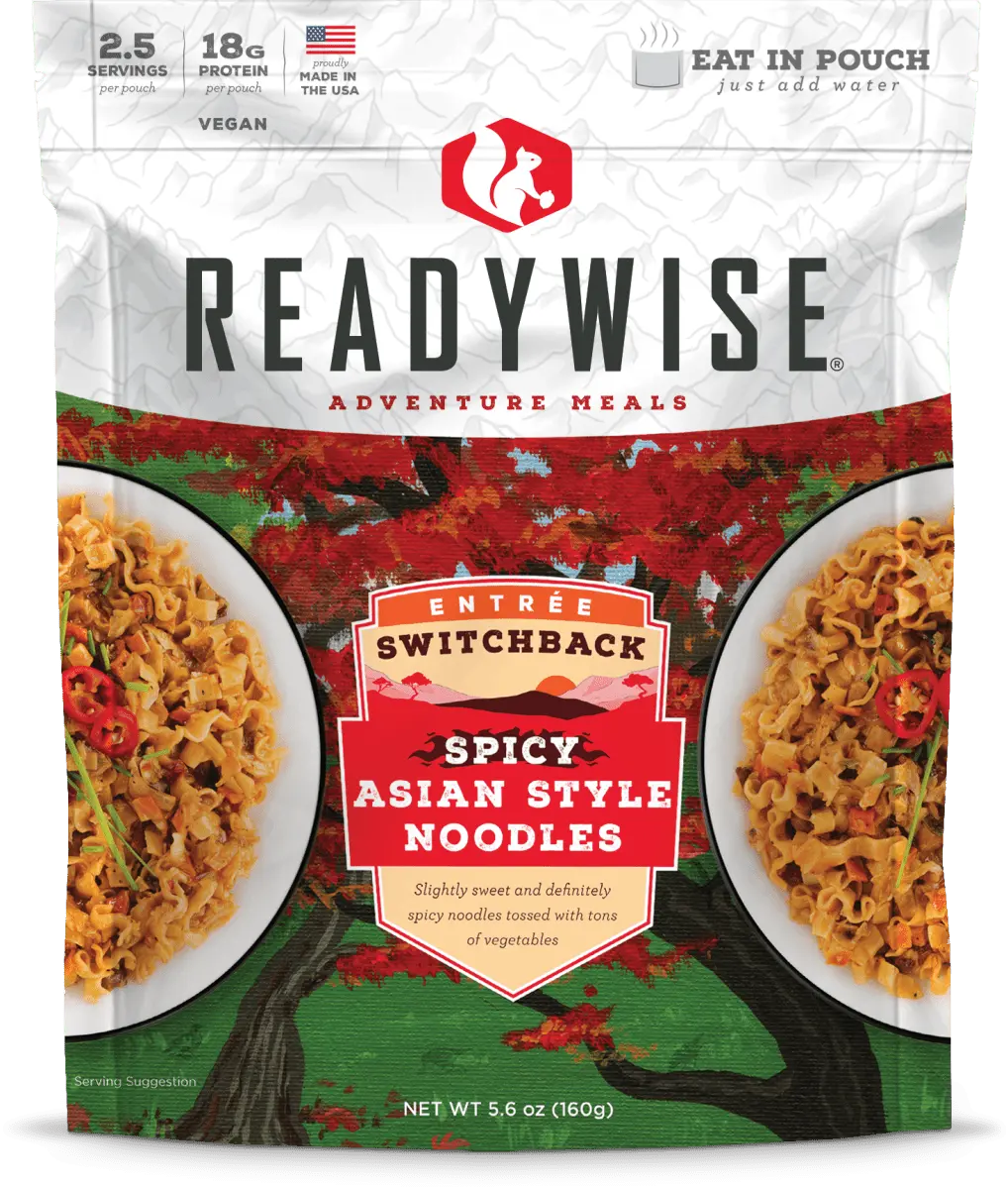 Readywise 6 Ct Case Switchback Spicy Asian Style Noodles 1