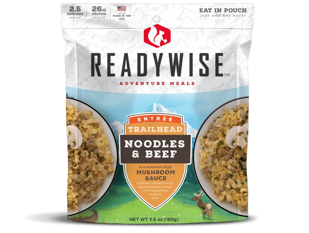 Readywise 6 Ct Case Trailhead Noodles & Beef 1