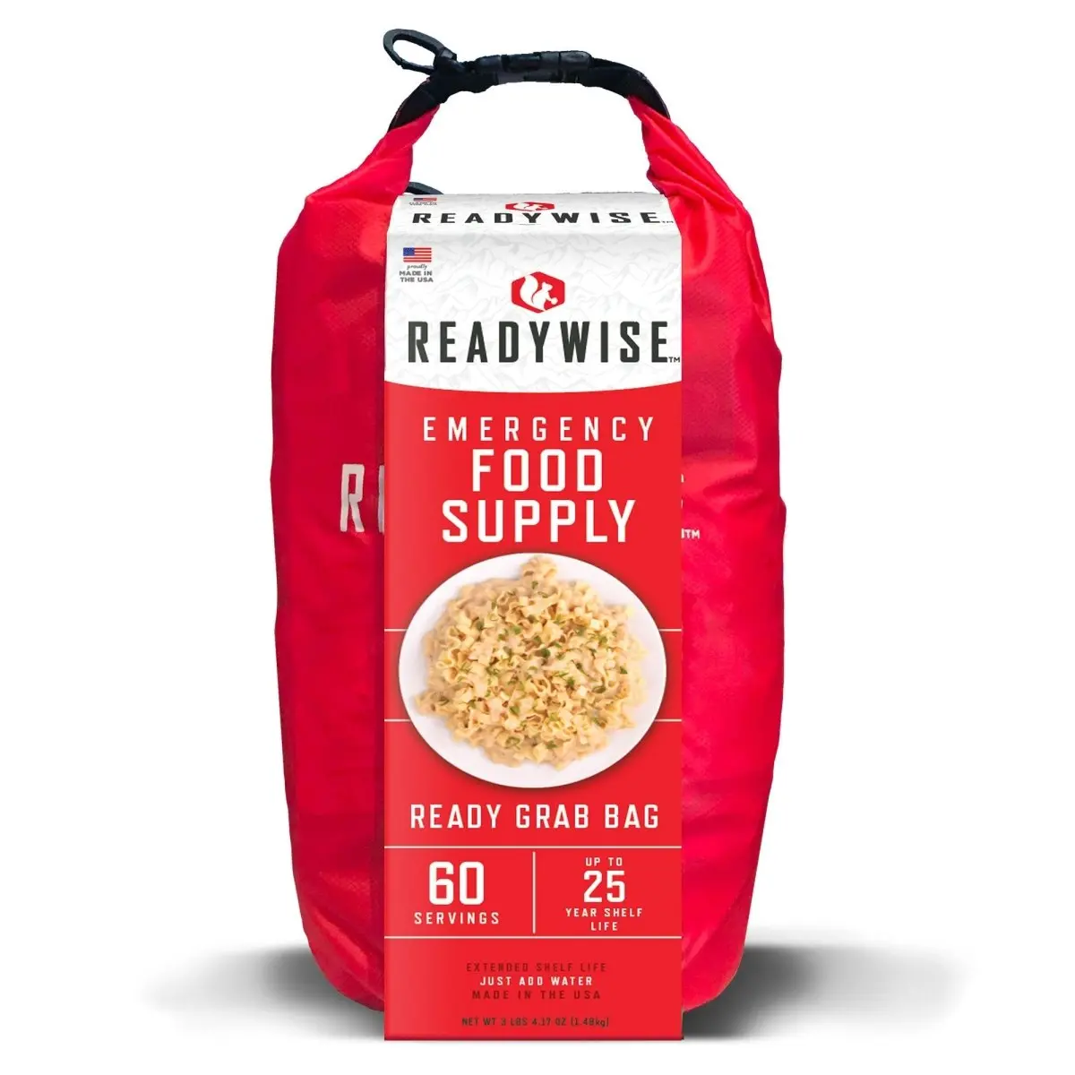 Readywise 7 Day Emergency Dry Bag 60 Servings Breakfast And Entrée Grab And Go 1