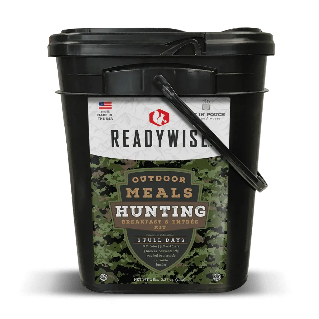 Readywise Hunting Food Variety Meal Bucket - Heary Meals For Hunters 1