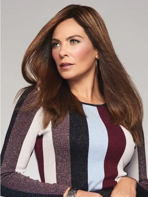 Indulgence Hairpiece By Raquel Welch | Human Hair Top Piece 1