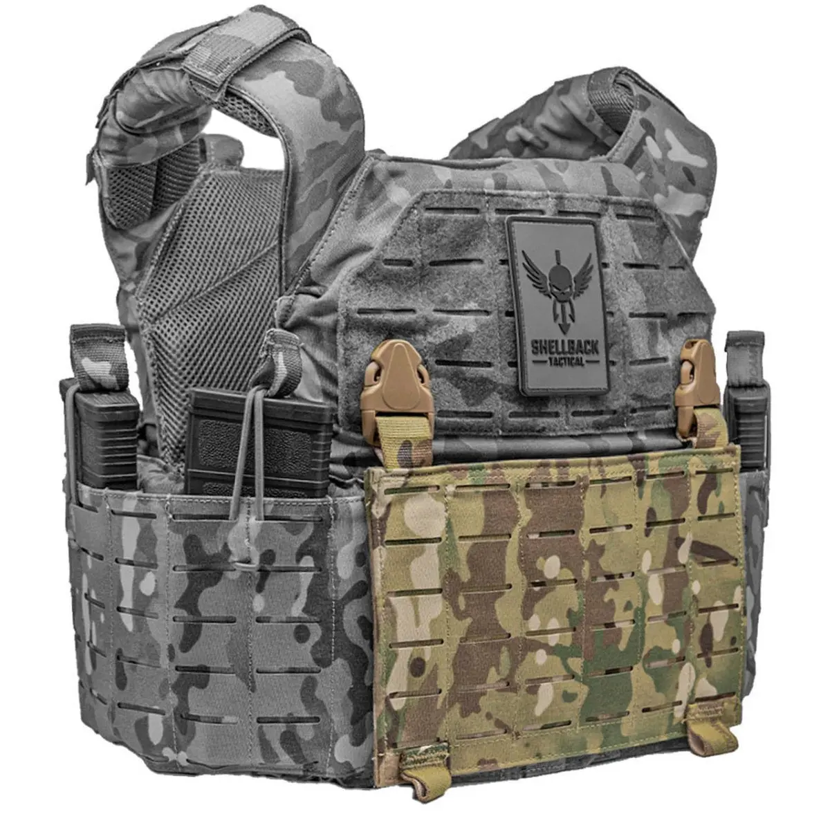 Shellback Tactical Laser Cut Molle Clip Placard 2.0 1