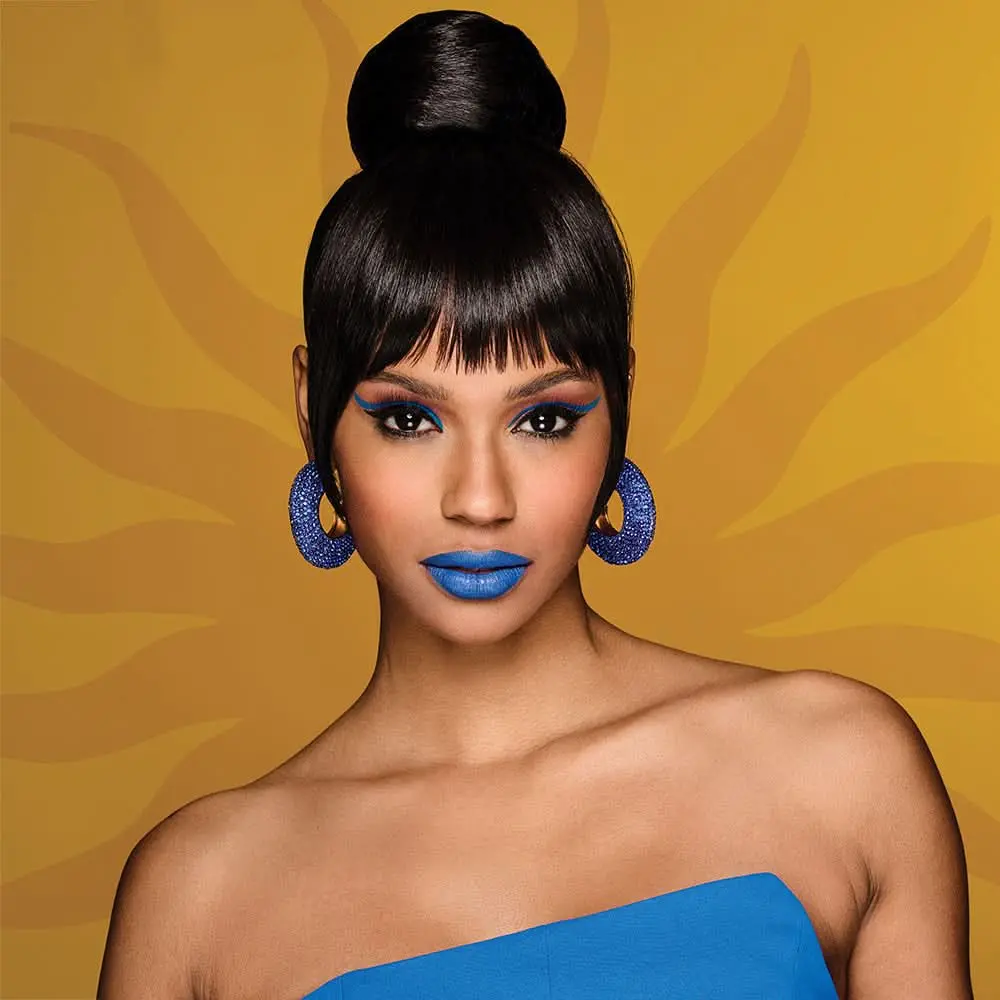 Sleek Style Bun And Bang By Kim Kimble 1