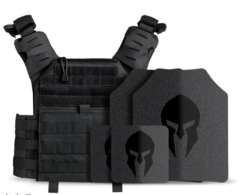 Spartan Armor Systems Omega™ Ar500 Level Iii Body Armor Shooters Cut And Leonidas Plate Carrier Package 1
