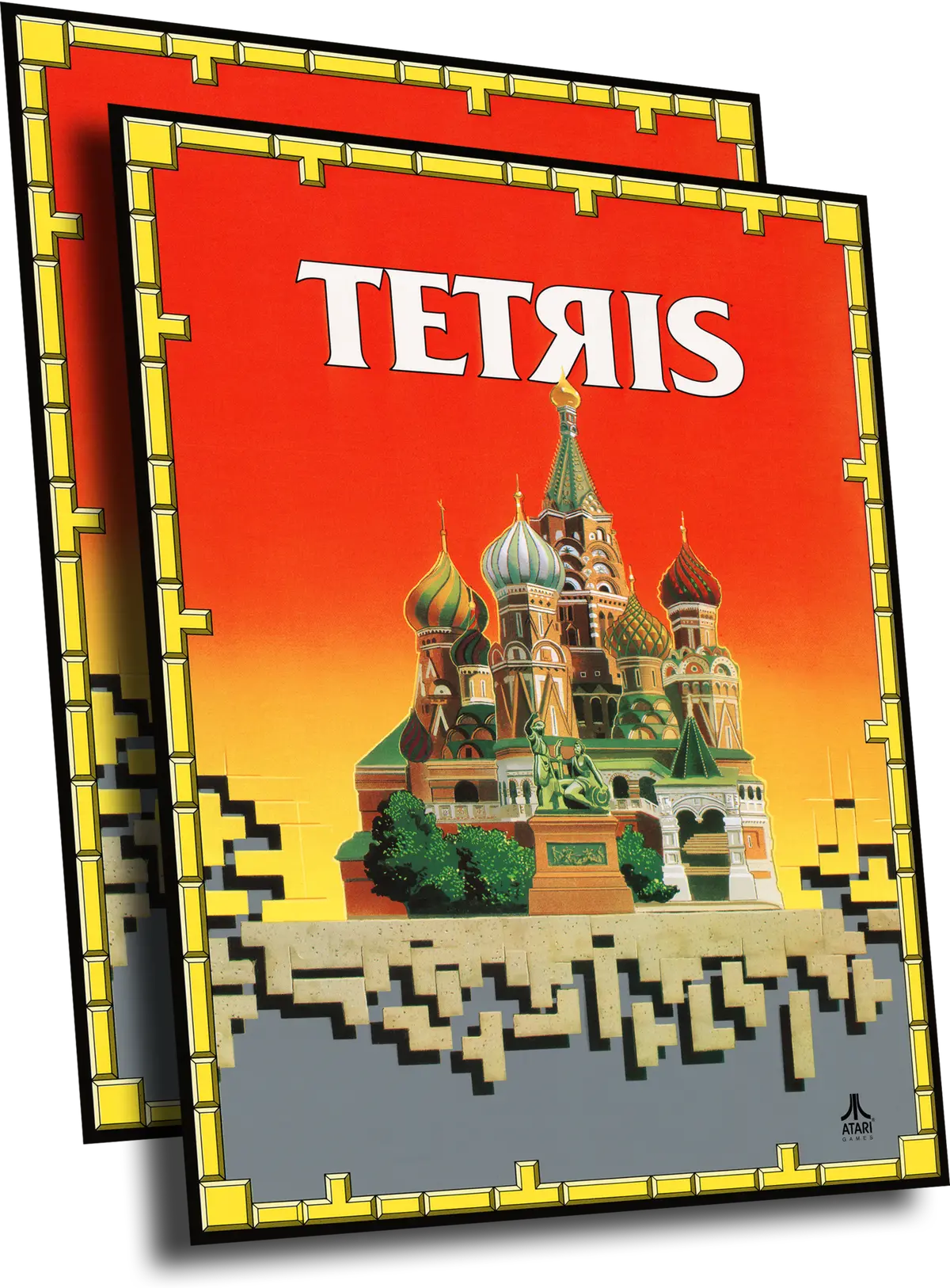 Tetris Medallion Side Art 1