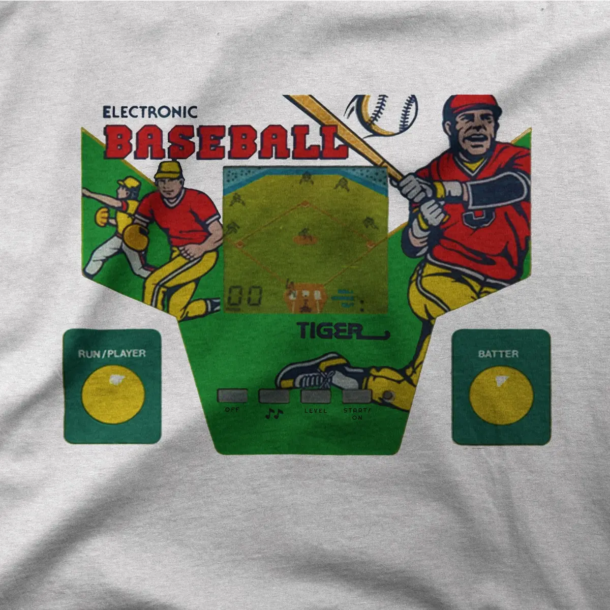 Tiger Baseball | Handheld | Tee 1
