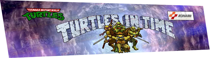 Turtles In Time Marquee- Custom Design 1