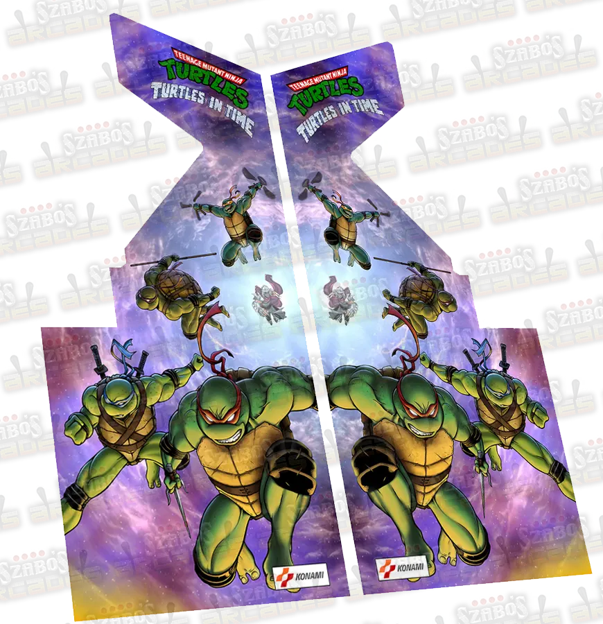 Turtles In Time- Custom Side Art 1