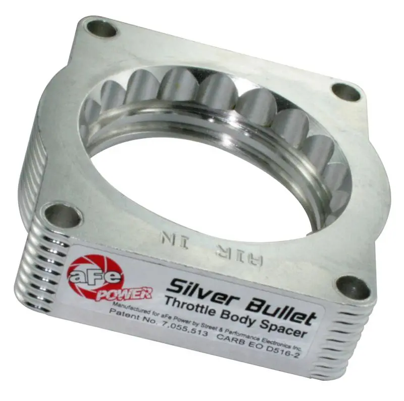 Afe Power Silver Bullet Throttle Body Spacer For Ford F-150 (2004–2010), 5.4L V8 1