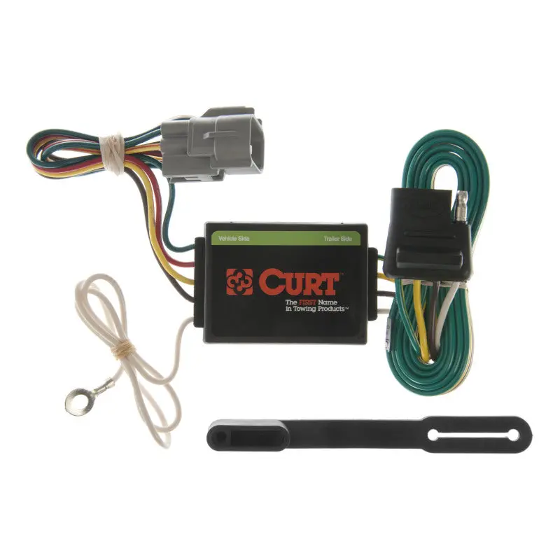 Curt Custom 4-Way Flat Wiring Connector For 1998–1999 Lexus Lx470 1