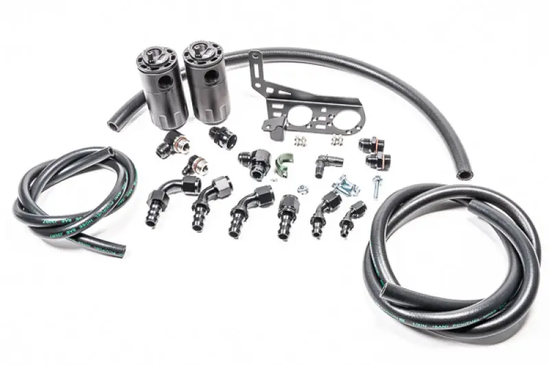 Radium Engineering Dual Catch Can Kit With Fluid Lock – Compatible With Lamborghini Gallardo Lp 1