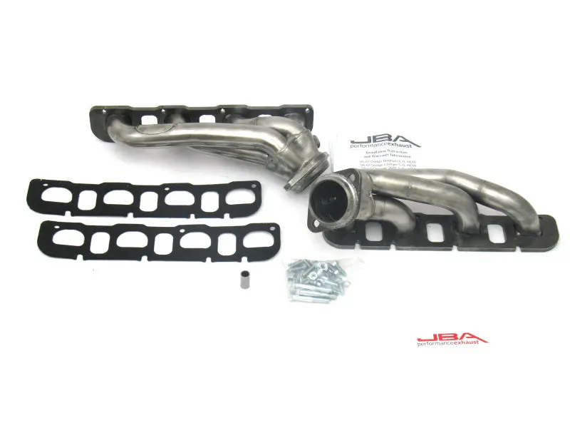 Jba 1-3/4" Primary Ceramic-Coated 409 Stainless Steel Cat-Forward Headers For 2004–2008 Chrysler 5.7L Hemi 1