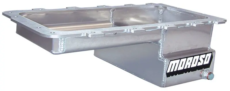 Moroso Aluminum Drag Race Oil Pan For Ford 5.4L Lightning (Rear Sump, 7-Quart) 1
