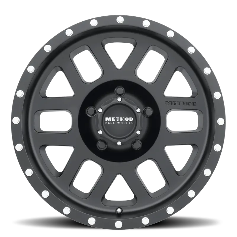 Method Mr306 Matte Black Mesh Wheel – 17X8.5", 0Mm Offset, 5X4.5", 83Mm Center Bore 1