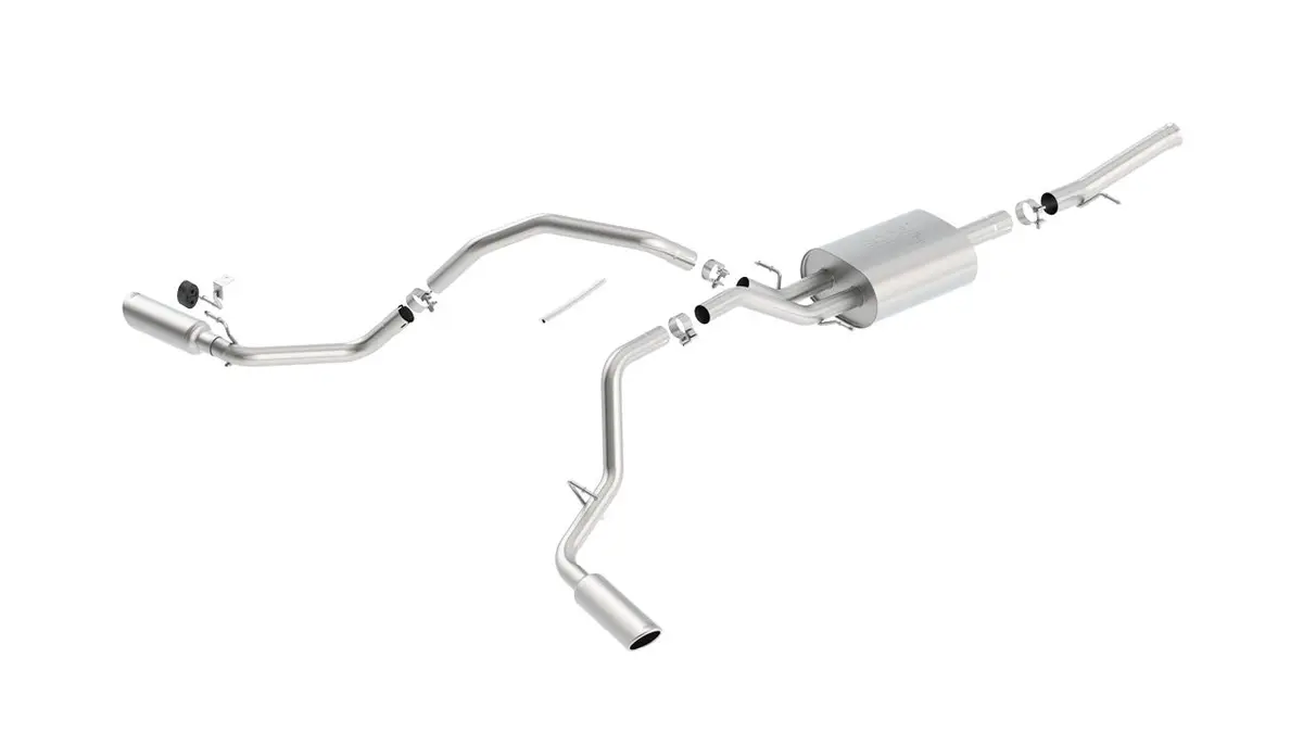 Borla Atak Cat-Back Exhaust System – Aggressive Tone For 2014–2018 Chevrolet Silverado 1500 1