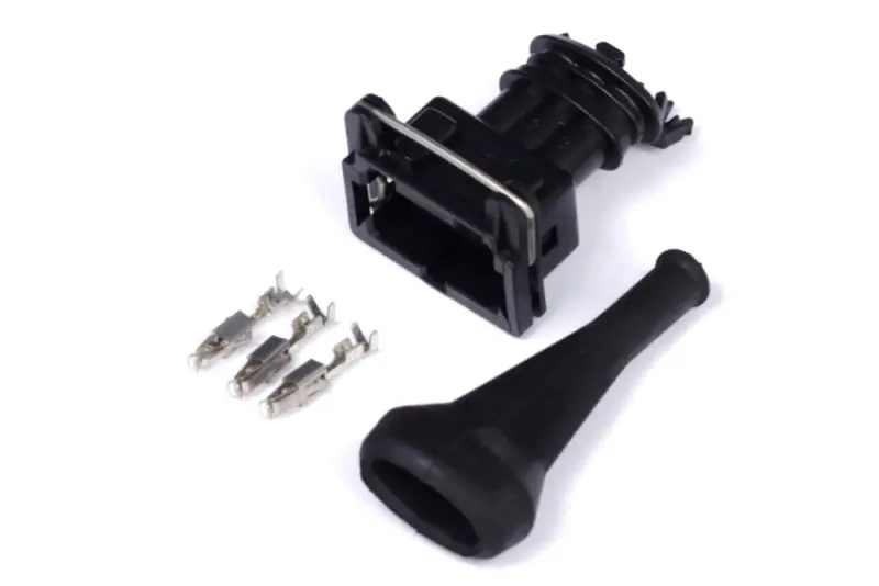 Haltech Bosch 3-Pin Junior Timer Female Connector Plug With Pins 1