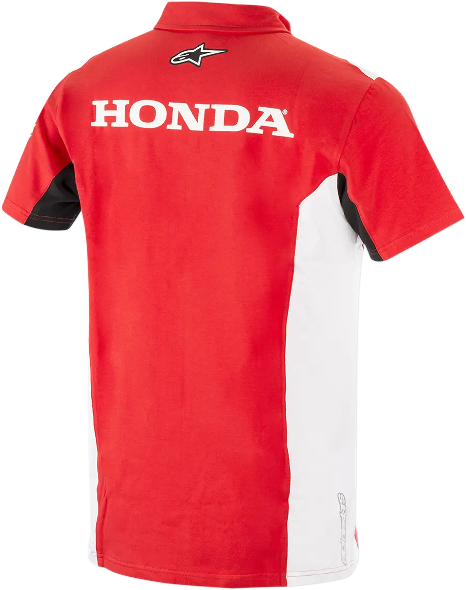 Alpinestars Honda Short Sleeve Shirt - Red - Large 1H184160030L 1
