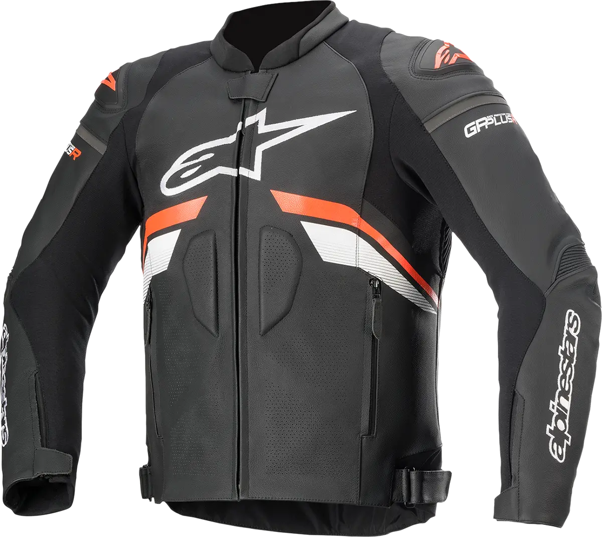 Alpinestars Gp Plus R V3 Leather Motorcycle Jacket – Black, Red, White | Size Us 38 / Eu 48 1