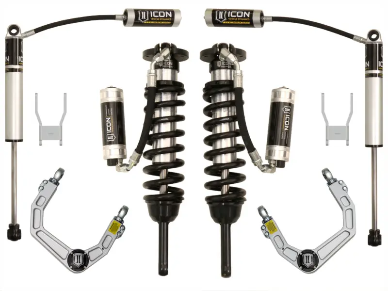 Icon Stage 5 Suspension System For 2005–2011 Toyota Hilux – 0–3 Inch Lift With Billet Upper Control Arms 1