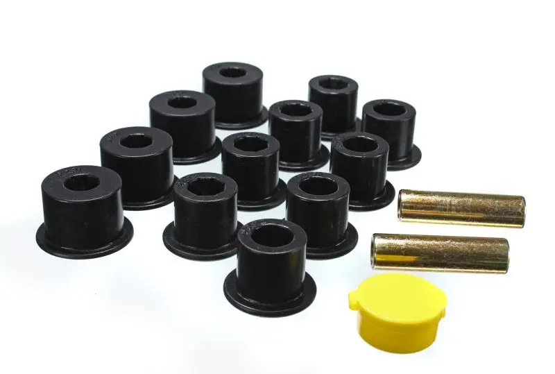 Energy Suspension Rear Leaf Spring Bushing Kit – Black, For 1986–1997 Nissan 720 & Hardbody 2Wd 1