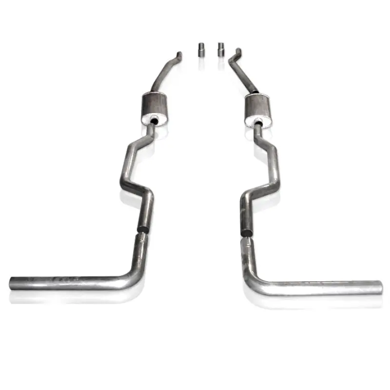 Stainless Works 2.5-Inch Turbo Muffler Exhaust System For 1967–1987 Chevy And Gmc Trucks 1
