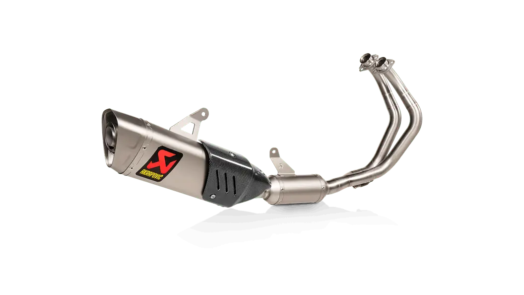 Akrapovic Racing Titanium Full Exhaust System For 2021+ Yamaha Yzf-R7 1