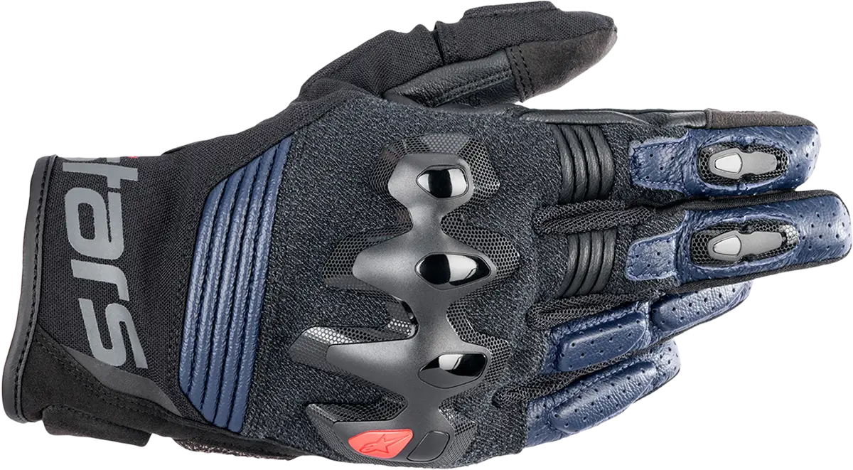 Alpinestars Halo Gloves – Blue/Black, Medium (Model 3504822-7109-M) 1