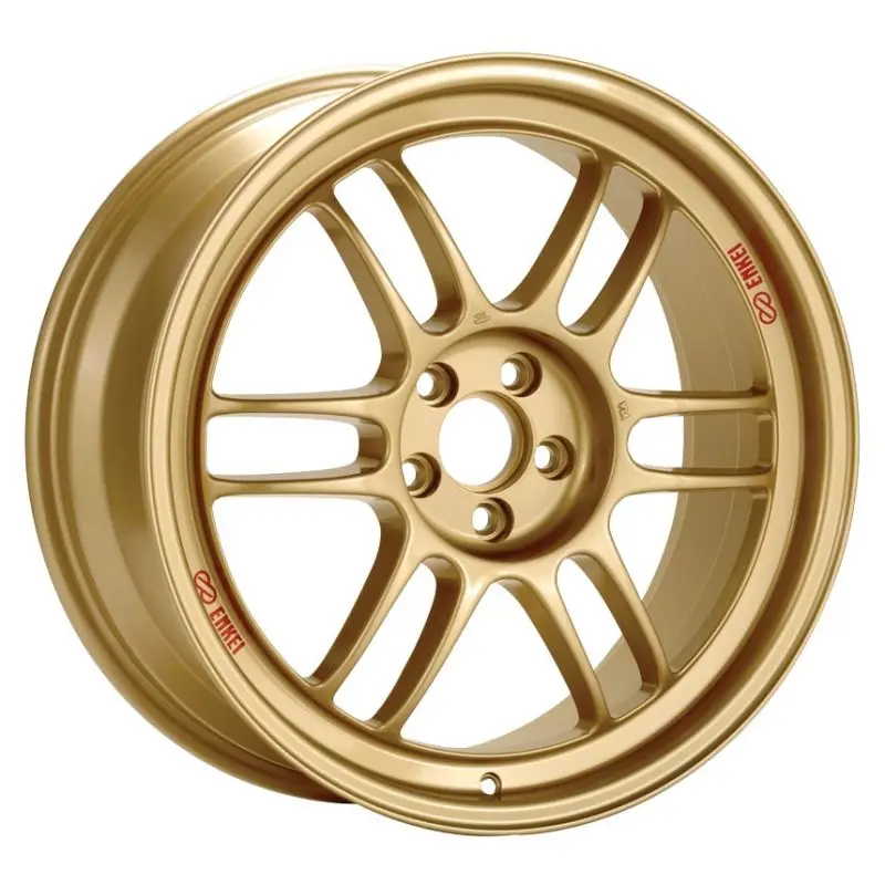 Enkei Rpf1 Forged Alloy Wheel – 17X9", 5X100 Bolt Pattern, 45Mm Offset, Gold Finish 1