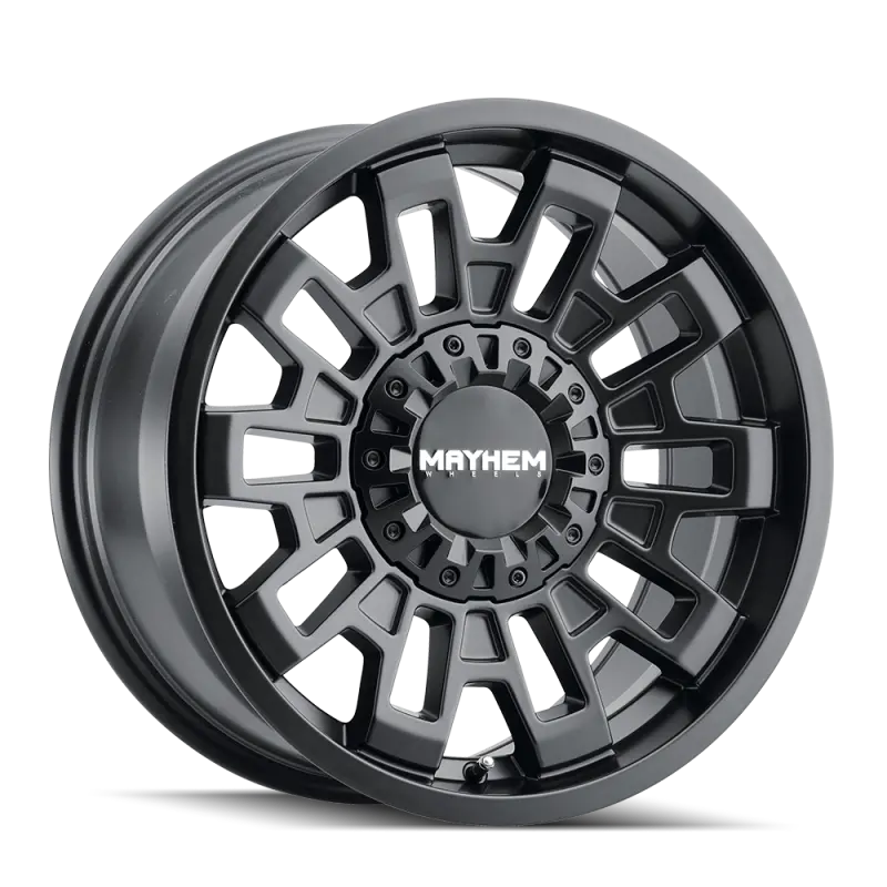 Mayhem 8113 Cortex 20X9 / 5X127 Bp / 0Mm Offset / 87.1Mm Hub Matte Black Wheel 1