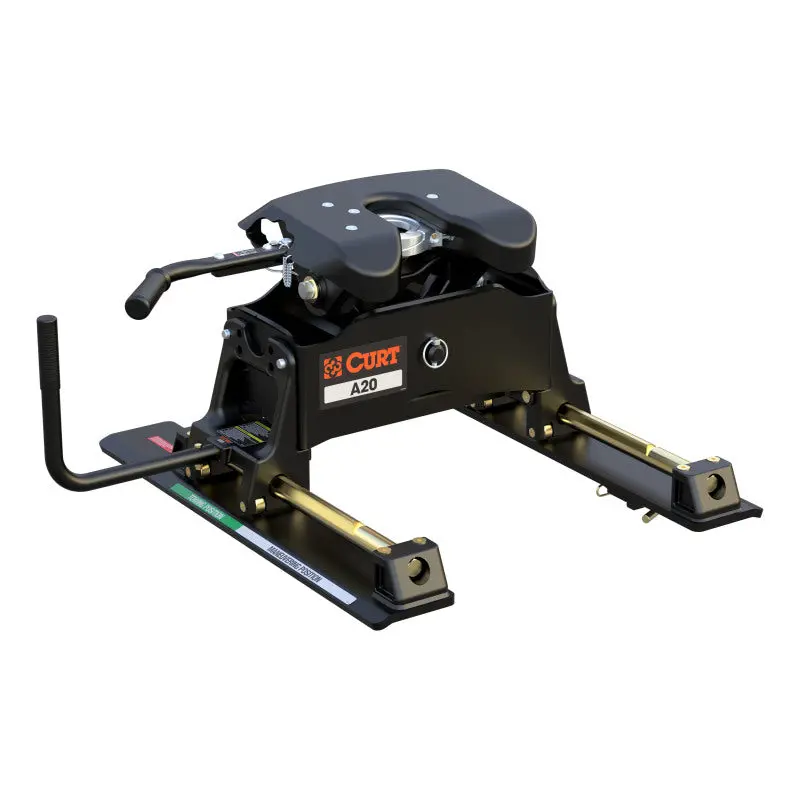 Curt A20 Fifth-Wheel Hitch With Integrated Roller Assembly 1