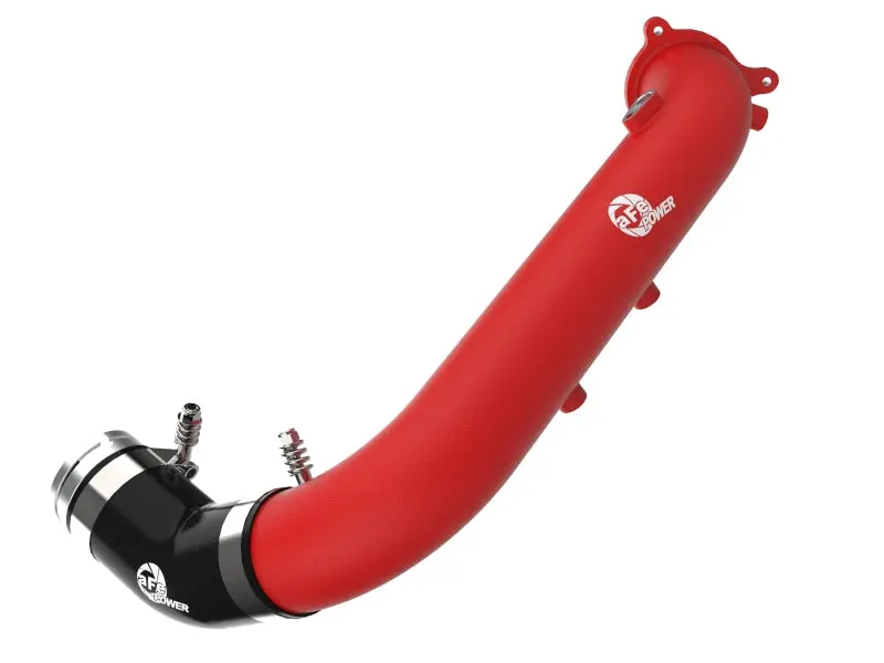 Afe Bladerunner Red Aluminum Charge Pipe For 2021 Toyota Gr Supra A90 2.0L Turbo I4 1