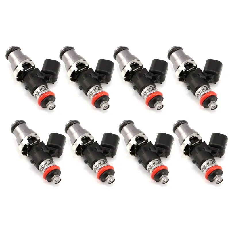 Injector Dynamics 1340Cc Fuel Injectors – 48Mm Length, Grey Top, Orange Low-O-Ring (Set Of 8) 1