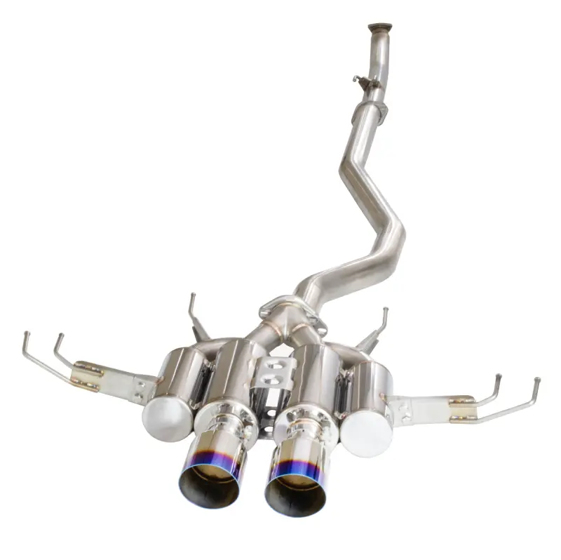 Mxp 2017+ Honda Civic Type R Comp Rs Exhaust System W/ Burnt Tips 1