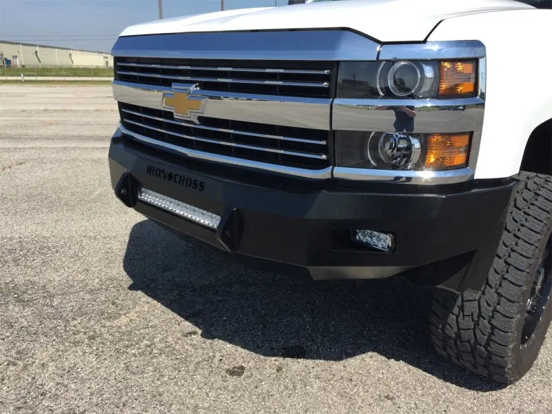 Iron Cross Low-Profile Front Bumper For 2003–2006 Chevrolet Silverado 1500 – Gloss Black Finish 1