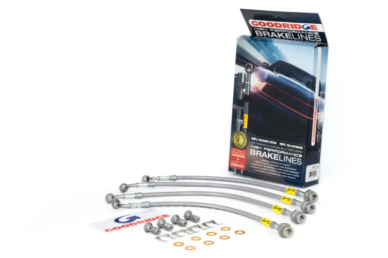 Goodridge Stainless Steel Brake Line Kit For 1988–1992 Chevrolet Corvette (All Models) 1