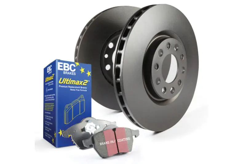 Stage 20 Performance Brake Kit: Ultimax2 Brake Pads + Rk Rotors (Front And Rear) 1