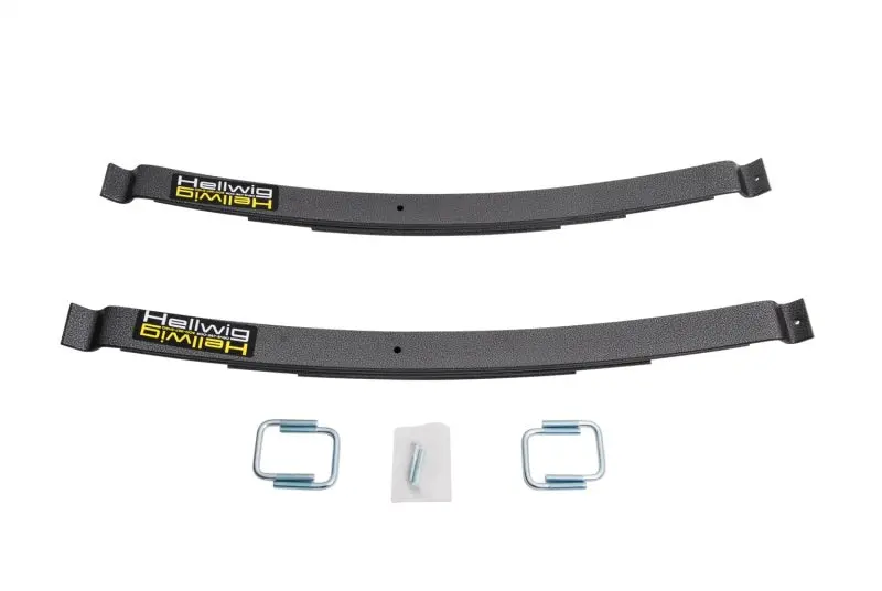 Hellwig Load-Leveling Helper Springs – 4-Leaf Stack For 2020–2021 Chevy Silverado 2500Hd (Up To 3,500 Lb Capacity) 1