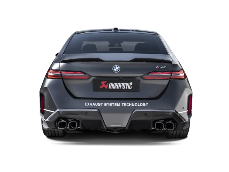 Akrapovič High-Gloss Carbon Fiber Rear Diffuser For 2024+ Bmw M5 (G90 & G99 Platforms) 1