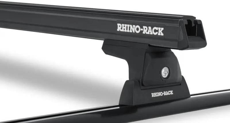 Rhino-Rack Heavy-Duty 54-Inch Two-Bar Roof Rack With Mounting Tracks – Matte Black 1