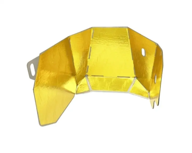 Torque Solution Turbo Heat Shield For Subaru Ej Engines – Stock Location With Reflective Gold Thermal Tape 1