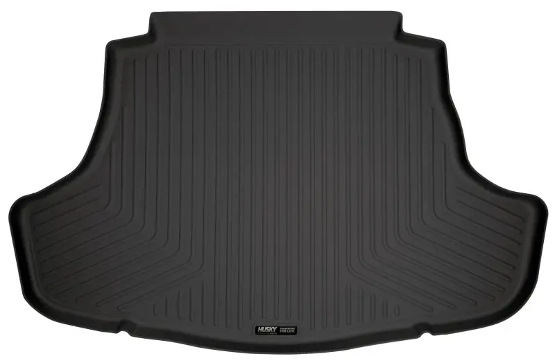 Husky Liners Weatherbeater Trunk Mat – Custom-Fit Black Liner For 2018 And Newer Toyota Camry 1