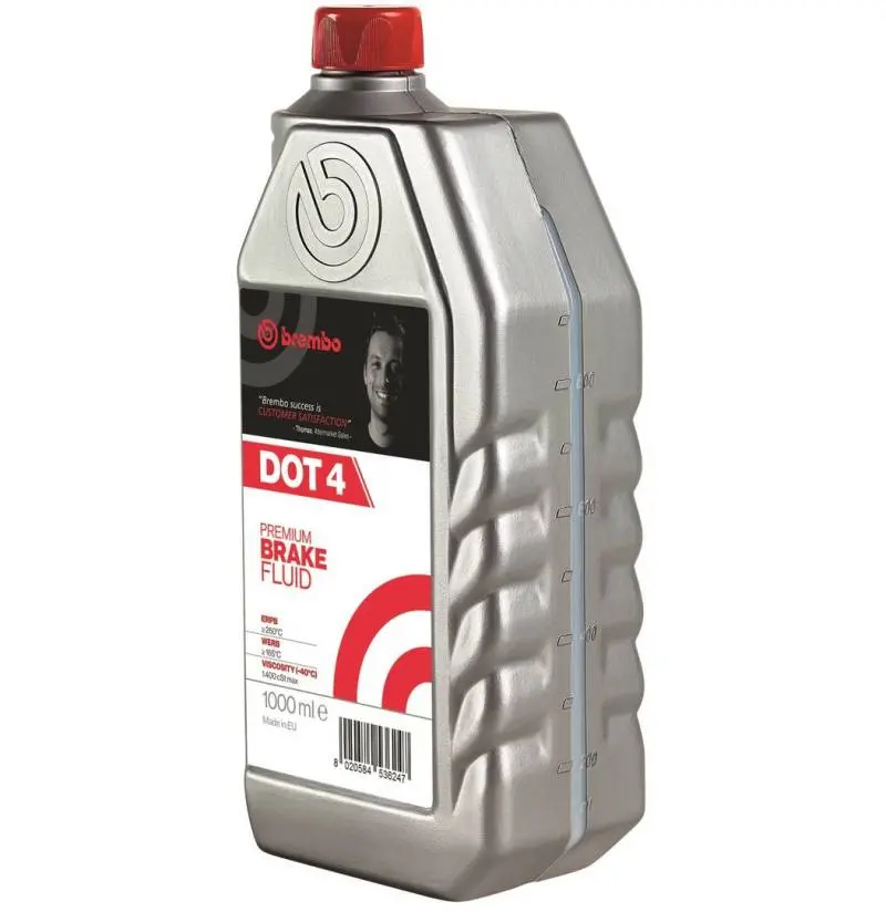 Brembo Dot 4 High-Performance Brake Fluid – 1-Liter Bottle 1