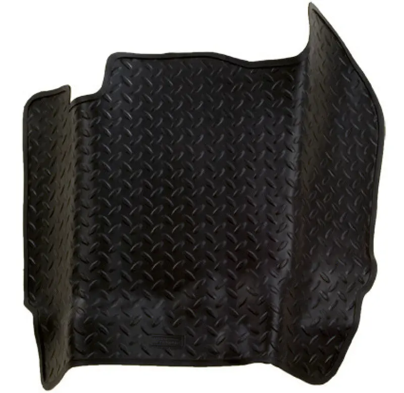 Husky Liners Classic-Style Floor Liner – Black, Center Hump Design For 2000–2005 Ford F-250/F-350/F-450/F-550 Automatic Transmission Models 1