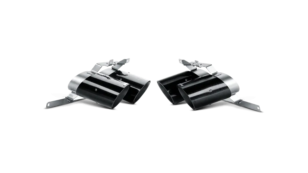 Akrapovic Carbon Fiber Tailpipe Set – For 2009–2014 Lamborghini Gallardo Lp 550-2 Coupe 1
