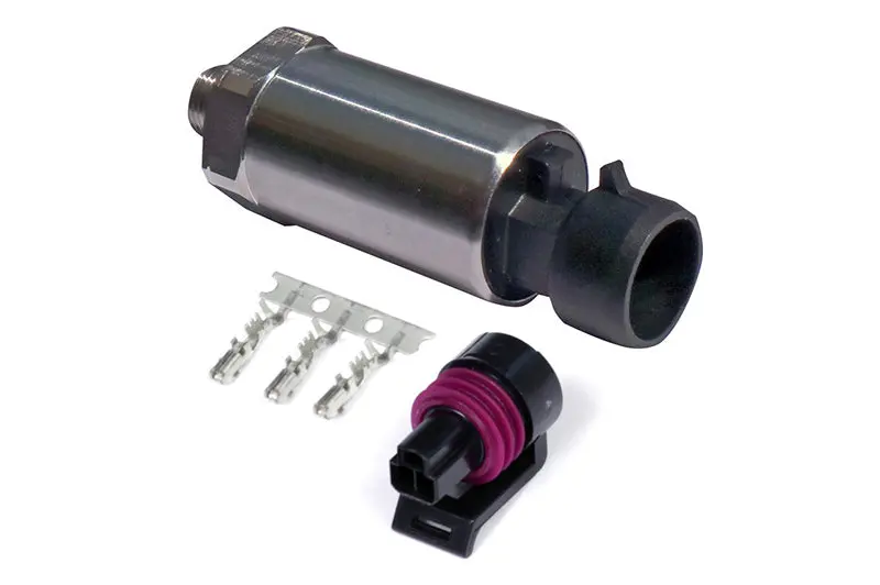 Haltech 5-Bar Motorsport Map Sensor – Stainless Steel Diaphragm, 1/8" Npt, Includes Plug & Pins 1