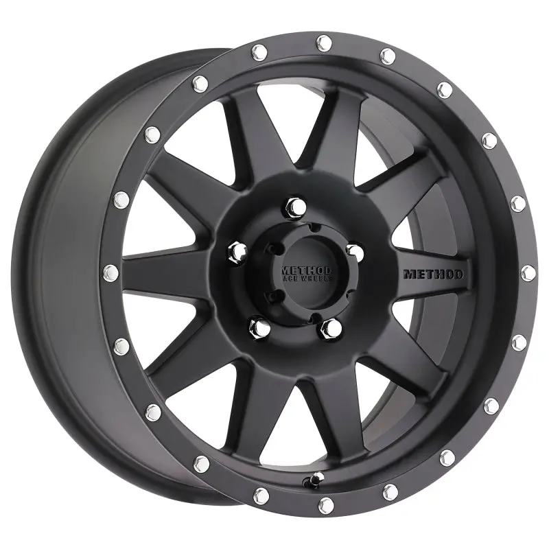 Method Mr301 The Standard Matte Black Wheel – 15X7 Inch, -6Mm Offset, 5X5.5In Bolt Pattern, 108Mm Hub Bore 1