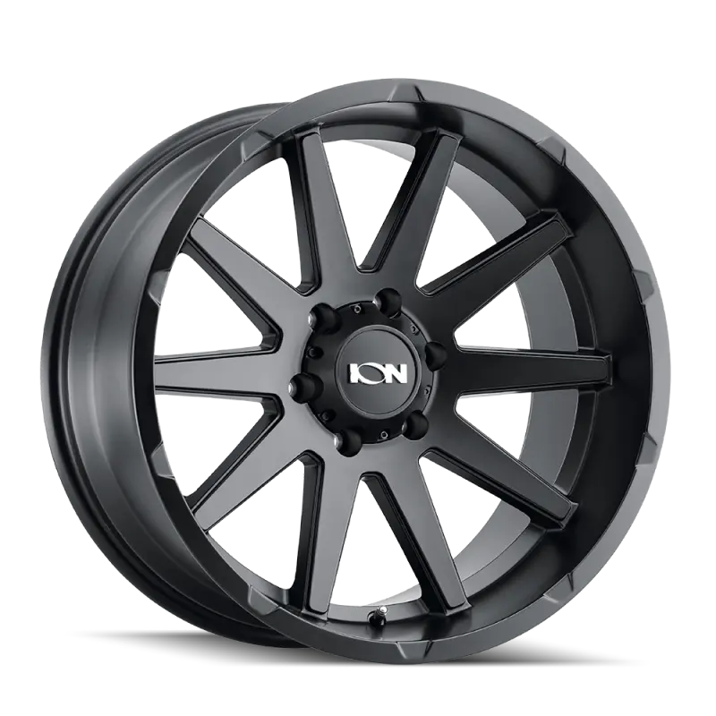 Ion Type 143 Matte Black Wheel – 18X9", 6X135 Bolt Pattern, 25Mm Offset, 87.1Mm Hub Bore 1