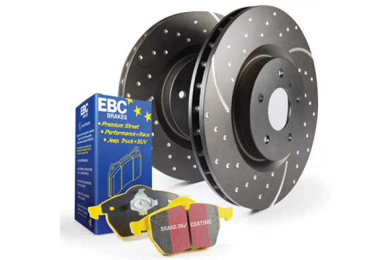 Ebc Yellowstuff Brake Pad & Gd Rotor Kit – S5 Series Balanced Performance Package 1