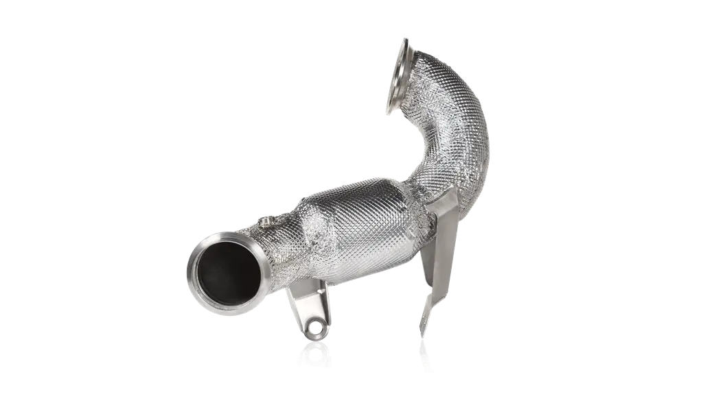 Akrapovic Stainless Steel Downpipes With Catalytic Converter For 2020 Mercedes-Amg Cla45 S & A45 S (C118/X118/W177) 1